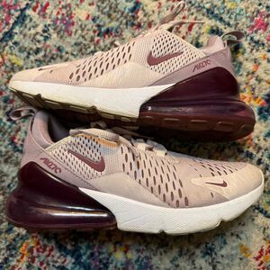 Nike Air Max 270 Women's Size 7.5 Pink Athletic Mesh Sneakers Shoes AH6789-601